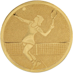Women's tennis medals (alu - 25mm)