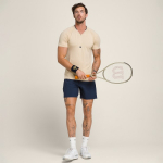 WILSON series seamless zip henley 2.0 t-shirt
