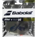 BABOLAT h&uuml;briidtennisekeel rpm blast (1,25 mm) + touch vs (1,30 mm)