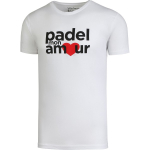 T-s&auml;rk PADEL MON AMOUR puuvill