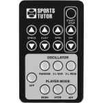 Multifunction remote control for TUTOR 4 plus