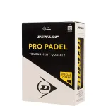 3 DUNLOP pro padel palli bipakk