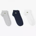 3 paari LACOSTE Performance madala l&otilde;ikega sokke