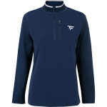 Sweat TECNIFIBRE femme polar 1/4 zip