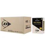 12 topeltpakendit, igas pakendis 3 DUNLOP Pro padel palli