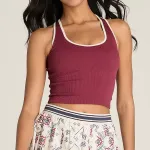 WILSON Everyday Brami naiste sporditopp, cranberry