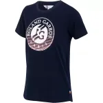 Roland-Garros naiste suur logo T-s&auml;rk