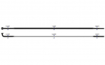 Kodarad - Sapim CX-Ray J-Bend 2-2.3-0.9-2 x 296 mm