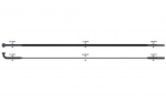 Kodarad - Sapim CX-Ray J-Bend 2-2.3-0.9-2 x 278 mm