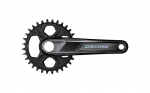 Eesmine hammasrattaplokk - Shimano FC-M6100-1 Deore