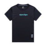 Naiste MTB-s&auml;rk - Troy Lee Designs Lilium Ride Tee Signature, must, L