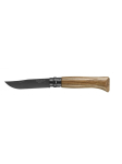 Nuga - Opinel Nr.8 Black Oak, must tera ja tammepuidust k&auml;epide