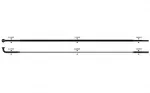 Kodarad - Sapim CX-Ray J-Bend 2-2.3-0.9-2 x 296 mm
