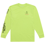 Meeste pikkade varrukatega elustiilis&auml;rk - Troy Lee Designs Peace Out, erkkollane, S