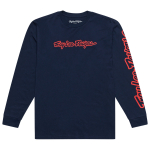 Meeste pikkade varrukatega elustiilis&auml;rk - Troy Lee Designs Signature, tumesinine, S