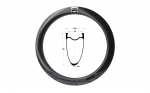 Velg 700C - Duke Baccara X 56 SLR2 Disc Brake