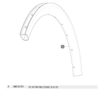 Maanteeratta velg - Mavic Cosmic SL45 UD
