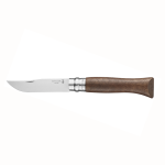 Taskunuga - Opinel N&deg;9 Stainless Steel Walnut su, p&auml;hklipuust k&auml;epide