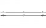 Kodarad - Sapim CX-Ray Straight 2-2.3-0.9-2.0 x 302 mm