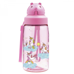 Pudel - Laken TRITAN Bottle 0,45 L. OBY Cap, heleroosa