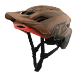 Poolkestaga kiiver - Troy Lee Designs Flowline SE MIPS, hall kamuflaaž, XS-S
