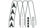 Porilaudade kinnituskomplekt - SKS 27.5"-29" Bluemels Style 65