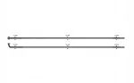 Kodarad - Sapim Laser J-Bend 2-1.5-2 x 290 mm