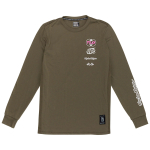 Laste rattas&auml;rk - Troy Lee Designs Skyline Ride Tee Worldwide, kappariroheline, S