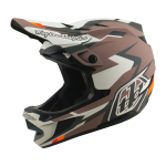T&auml;iskaitsega kiiver - Troy Lee Designs D4 Polyacrylite MIPS Roamer, savipruun, XS