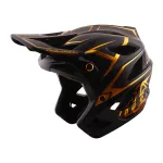 Kolmveerandkestaga kiiver - Troy Lee Designs Stage Stunt MIPS, pinstripe must, XL-XX