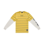 Meeste MTB-s&auml;rk - Troy Lee Designs Skyline Fakie Ride Tee Stripe, v&otilde;ikollane, S