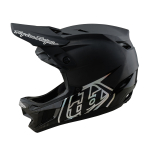 T&auml;iskaitsega kiiver - Troy Lee Designs D4 Carbon, must, XS