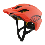 Laste kiiver - Troy Lee Designs Youth Flowline MIPS Point, korall / antratsiit