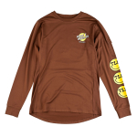 Meeste MTB-s&auml;rk - Troy Lee Designs Ruckus Ride Tee Wheelies, &scaron;okolaadipruun, S