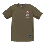 Laste rattas&auml;rk - Troy Lee Designs Skyline Ride Tee Worldwide, kappariroheline, S