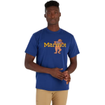 T-s&auml;rk - Marmot Leaning Marty Tee, sinine, L
