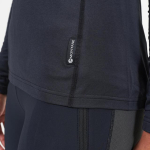 Termos&auml;rk - Montane Fem Dart Thermo Zip Neck, must, L