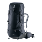 Seljakott - Deuter Aircontact Lite 50 + 10, must/grafiit (black/graphene),