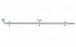 Kodarad - Sapim Leader J-Bend 2.3 x 290 mm
