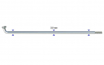 Kodarad - Sapim Leader J-Bend 2.3 x 288 mm