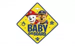 M&auml;rk Baby on board - Seven Paw Patrol Boys