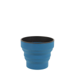 Tass - Lifeventure Silicone Ellipse FlexiMug, tumesinine