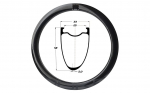 Velg 700C - Duke Baccara RX 48 SLR2 Gravel Allroad