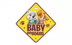 M&auml;rk Baby on board - Seven Paw Patrol Girls