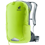 Seljakott - Deuter Race Air 14+3, kask - p&auml;ikeseline laimiroheline