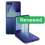 Samsung Renewed  Grade A  Galaxy Z Flip 7  256 GB  Blue Shadow
