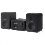 Sharp XL-B520D(BK) Tokyo Hi-Fi Micro System 2.0, FM/DAB/DAB+/USB, CD, Bluetooth 5.0, Aux-in, Black  Sharp  Tokyo Hi-Fi Micro System 2.0  XL-B520D(BK)  Bluetooth