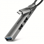 AXAGON ALU STRIP USB-C 4 port hub  HUE-STC