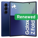 Samsung Renewed  Grade A  Galaxy Z Fold 7  256 GB  Blue Shadow