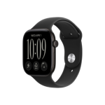 Apple Watch Series 12 GPS 46mm Black Aluminium Case with Black Sport Band - S/M  Apple